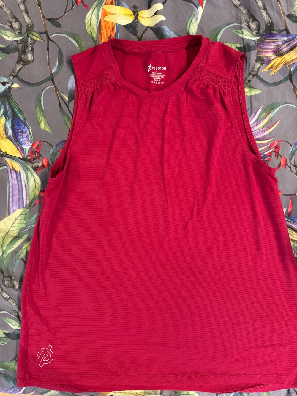 Peloton Women's Bright Red Performance Tank Top
